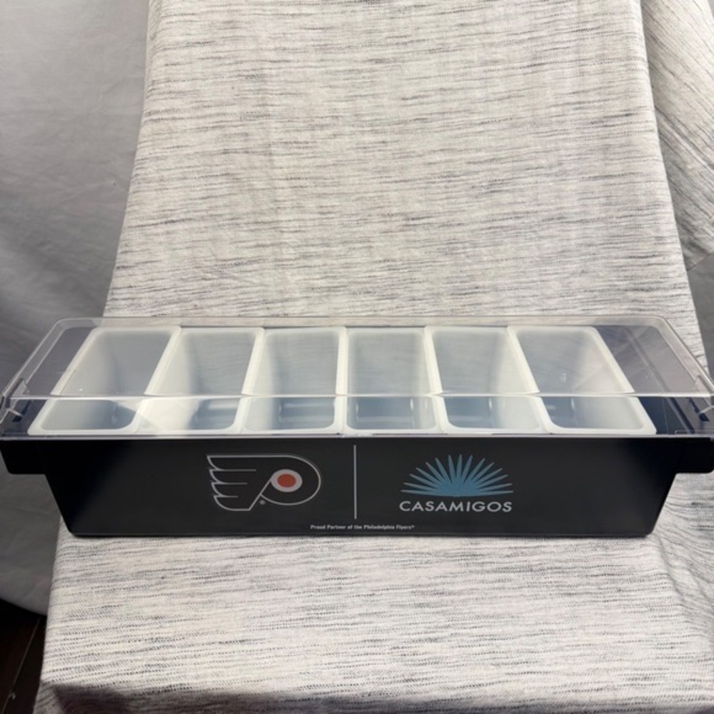 NEW Casamigos Bar Fruit Condiment Caddy Philadelphia Flyers‎ Barware Storage
